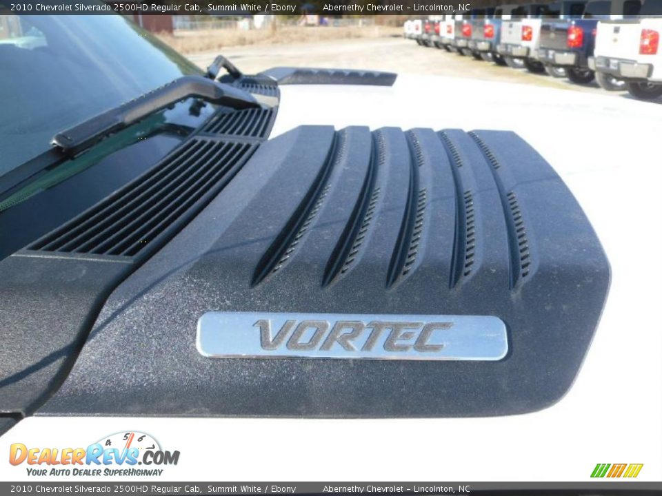 2010 Chevrolet Silverado 2500HD Regular Cab Summit White / Ebony Photo #24
