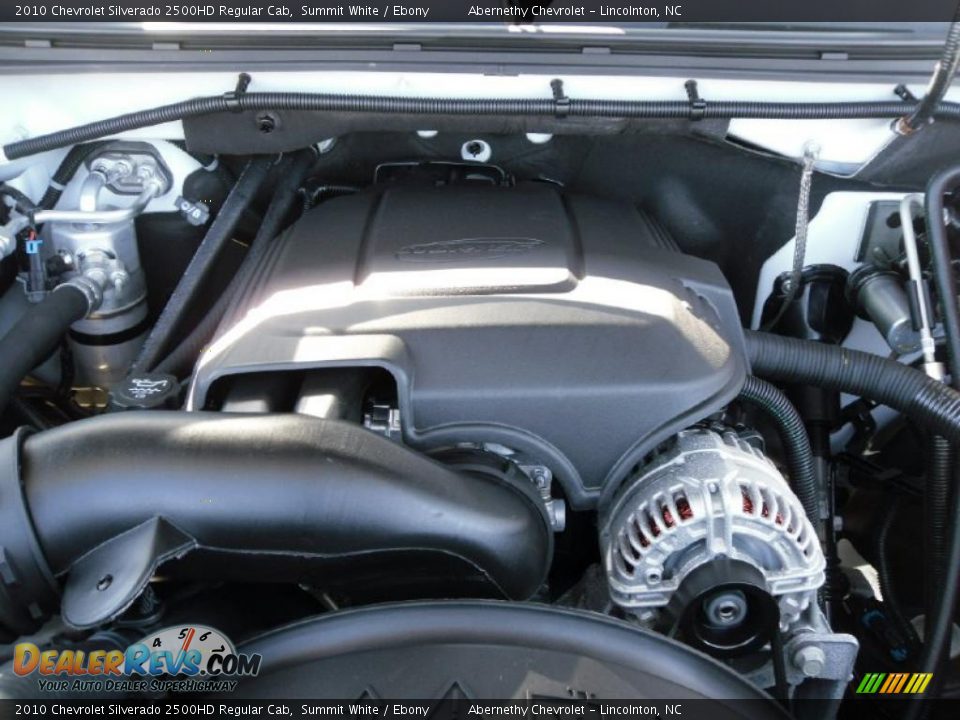 2010 Chevrolet Silverado 2500HD Regular Cab Summit White / Ebony Photo #25