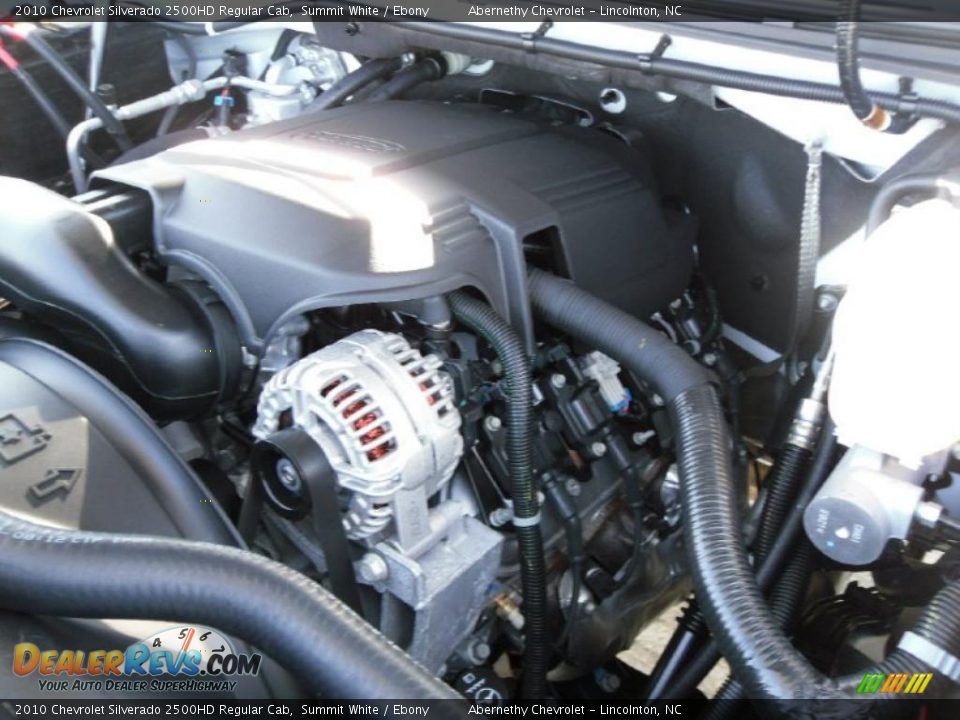 2010 Chevrolet Silverado 2500HD Regular Cab Summit White / Ebony Photo #26