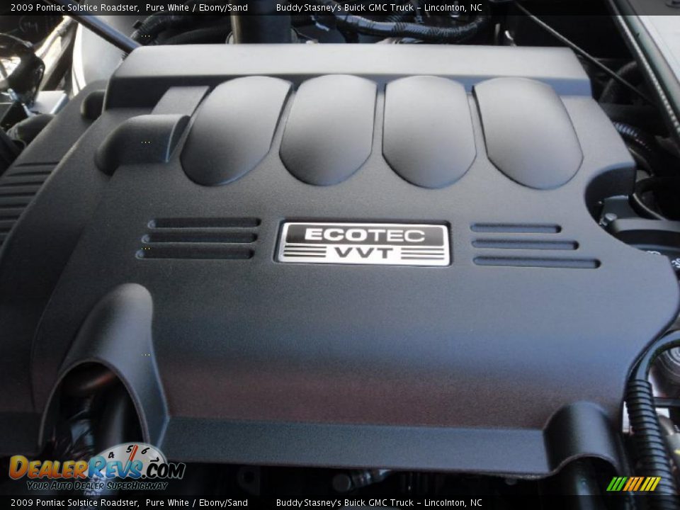2009 Pontiac Solstice Roadster Pure White / Ebony/Sand Photo #24