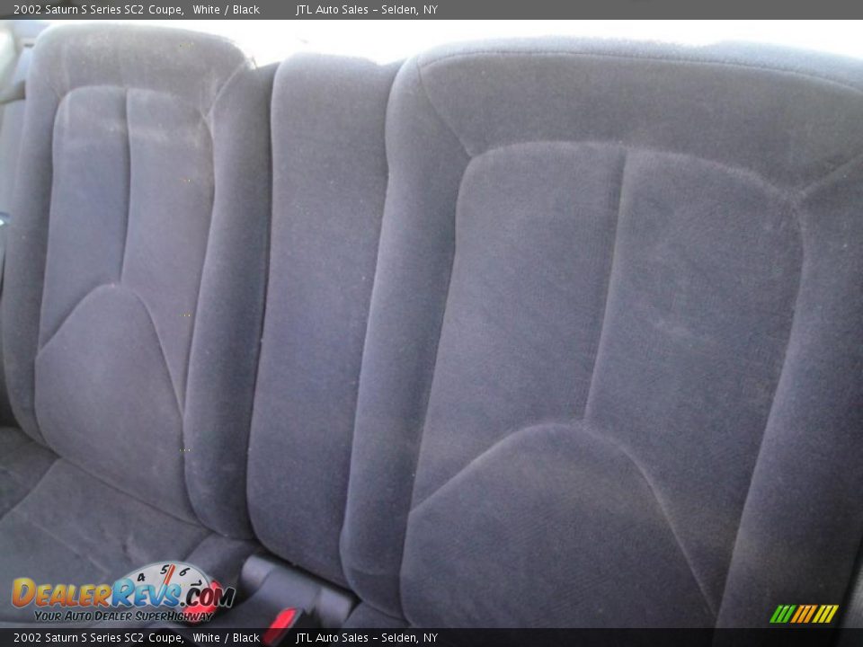 2002 Saturn S Series SC2 Coupe White / Black Photo #15