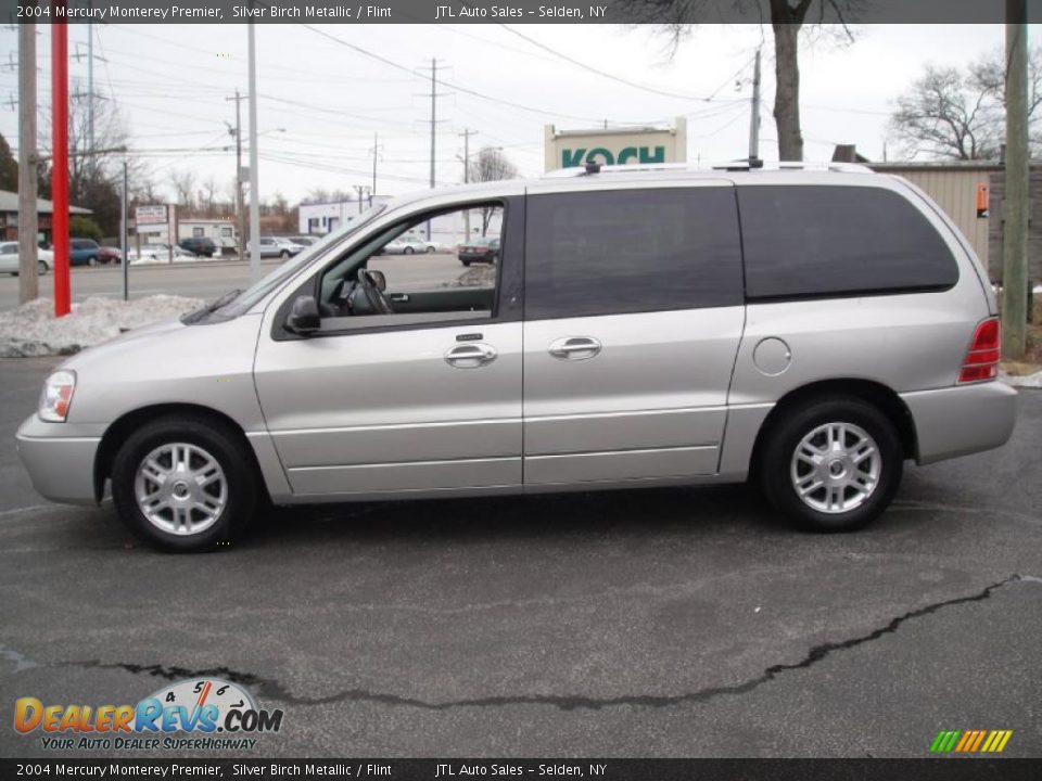 2004 Mercury Monterey Premier Silver Birch Metallic / Flint Photo #3