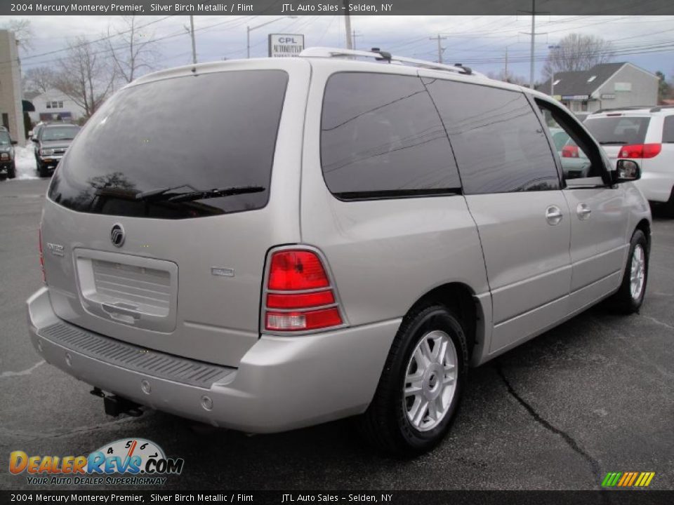 2004 Mercury Monterey Premier Silver Birch Metallic / Flint Photo #6