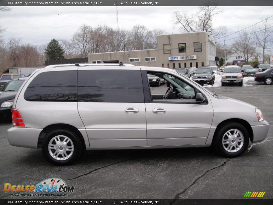 2004 Mercury Monterey Premier Silver Birch Metallic / Flint Photo #7