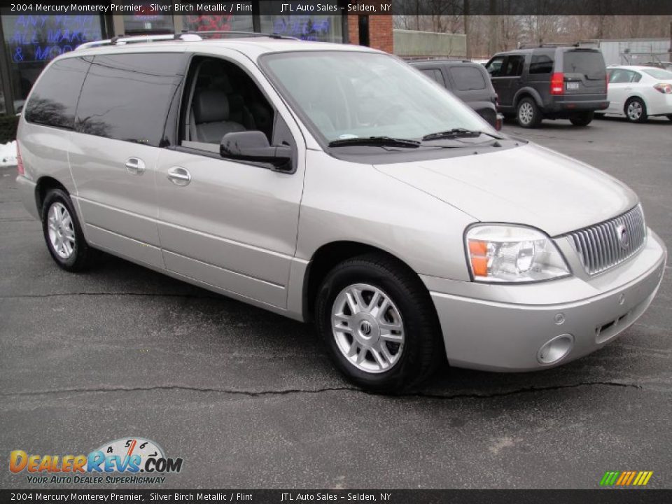 2004 Mercury Monterey Premier Silver Birch Metallic / Flint Photo #8