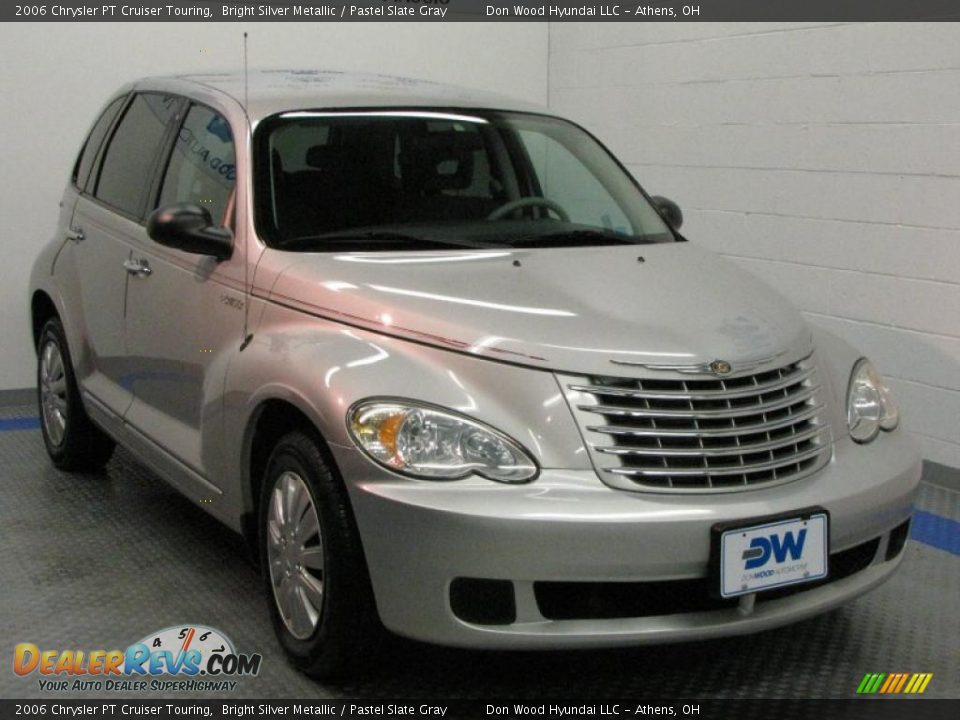 2006 Chrysler PT Cruiser Touring Bright Silver Metallic / Pastel Slate Gray Photo #1