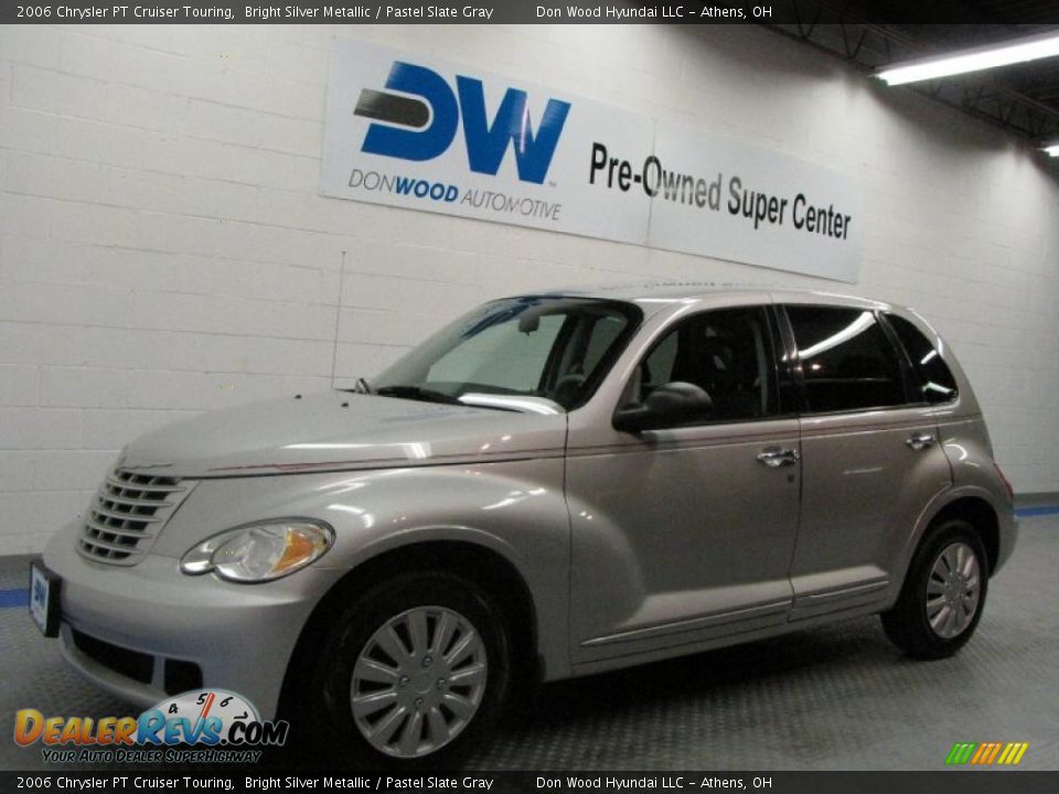 2006 Chrysler PT Cruiser Touring Bright Silver Metallic / Pastel Slate Gray Photo #4