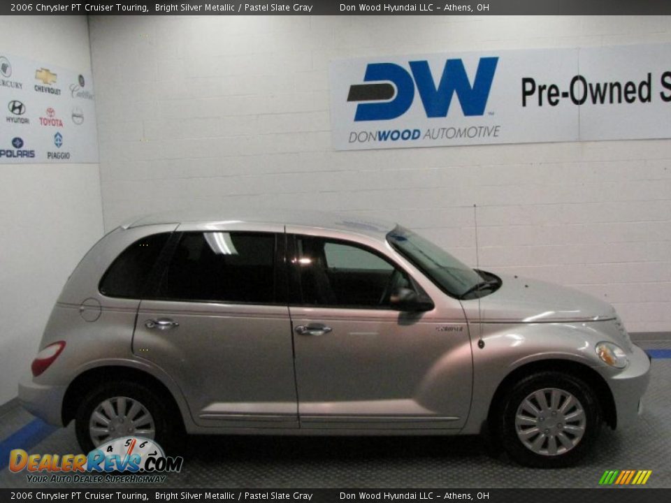 2006 Chrysler PT Cruiser Touring Bright Silver Metallic / Pastel Slate Gray Photo #6