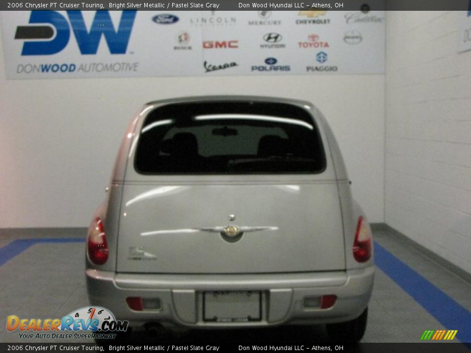 2006 Chrysler PT Cruiser Touring Bright Silver Metallic / Pastel Slate Gray Photo #8
