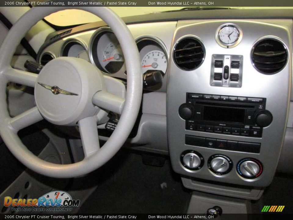 2006 Chrysler PT Cruiser Touring Bright Silver Metallic / Pastel Slate Gray Photo #18
