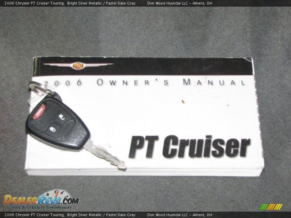 2006 Chrysler PT Cruiser Touring Bright Silver Metallic / Pastel Slate Gray Photo #20