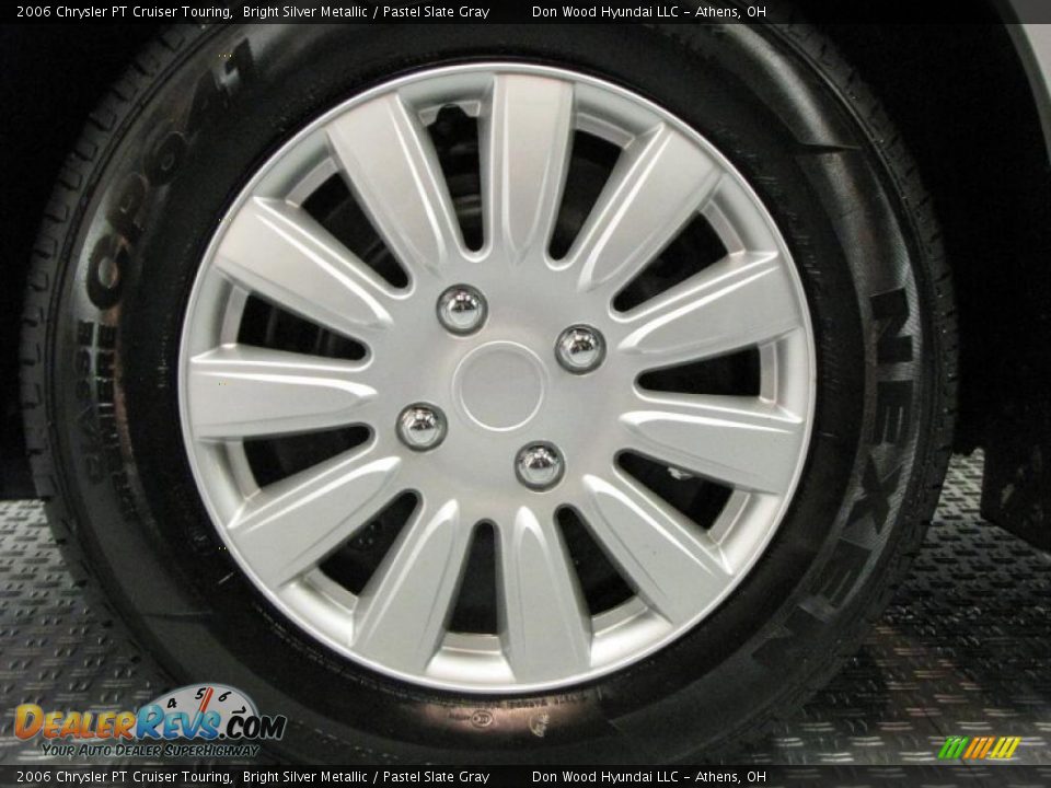 2006 Chrysler PT Cruiser Touring Bright Silver Metallic / Pastel Slate Gray Photo #21