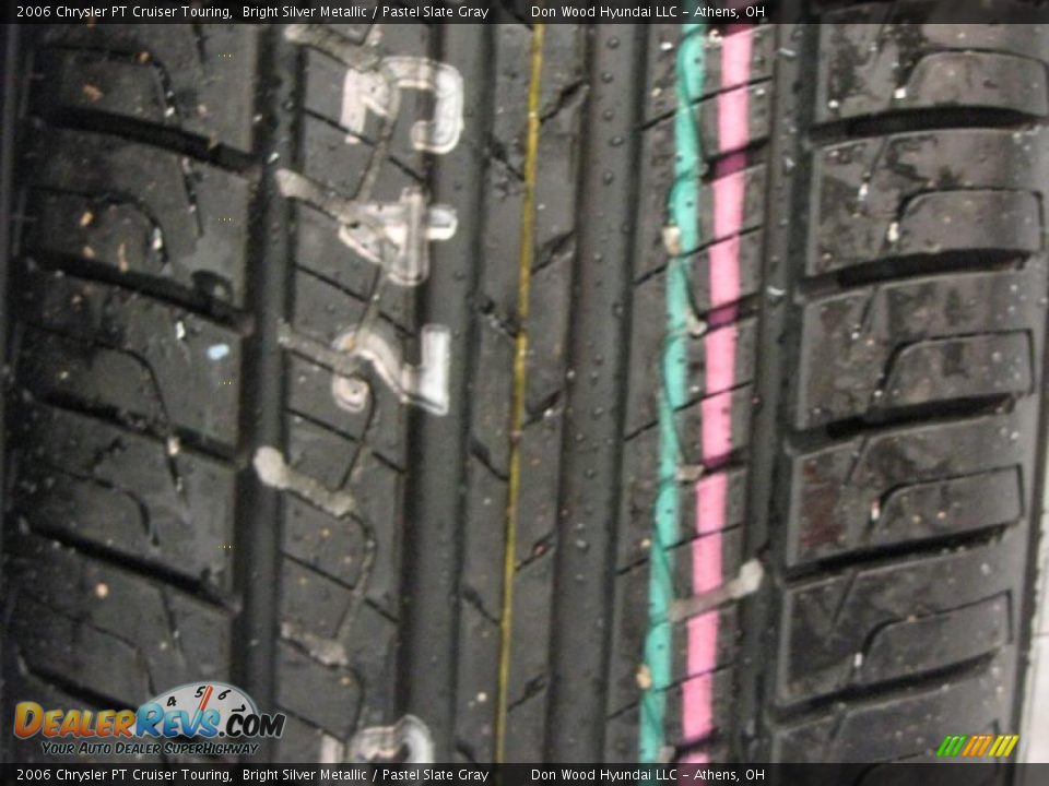 2006 Chrysler PT Cruiser Touring Bright Silver Metallic / Pastel Slate Gray Photo #22