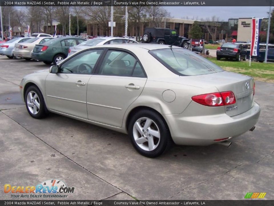 2004 Mazda MAZDA6 i Sedan Pebble Ash Metallic / Beige Photo #2