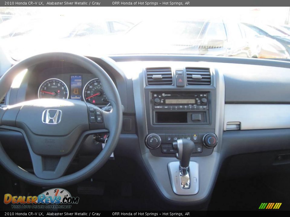 2010 Honda CR-V LX Alabaster Silver Metallic / Gray Photo #6