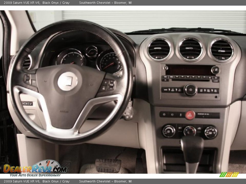 2009 Saturn VUE XR V6 Black Onyx / Gray Photo #7