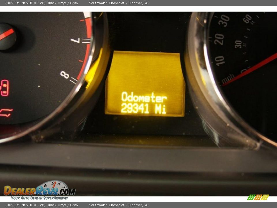 2009 Saturn VUE XR V6 Black Onyx / Gray Photo #8