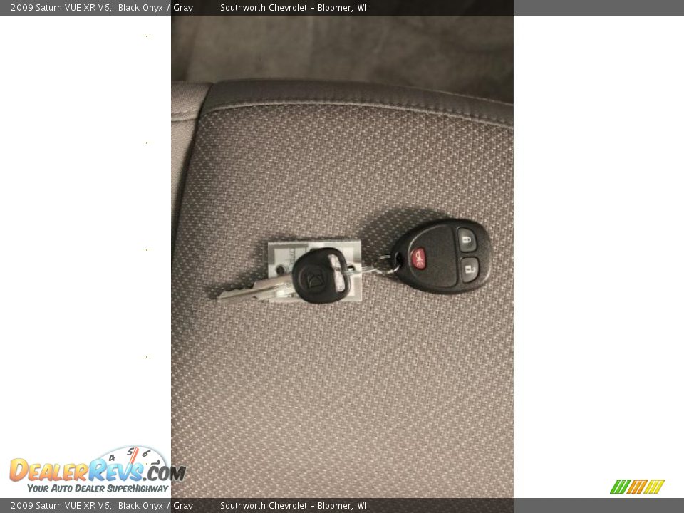 2009 Saturn VUE XR V6 Black Onyx / Gray Photo #11