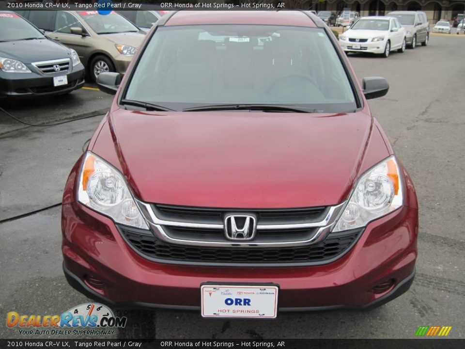 2010 Honda CR-V LX Tango Red Pearl / Gray Photo #2