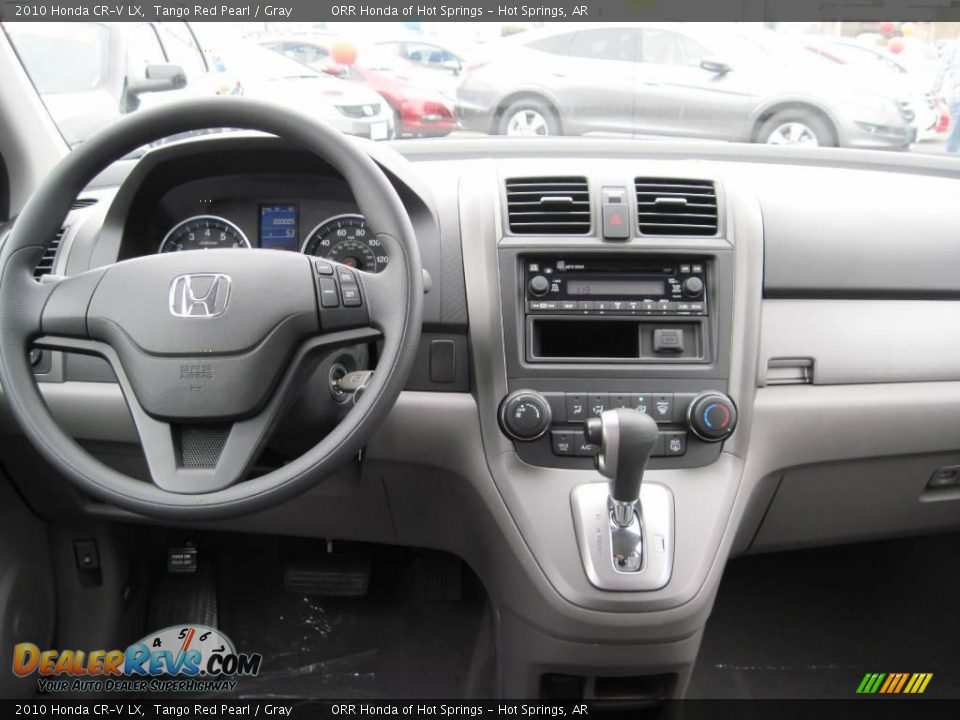 2010 Honda CR-V LX Tango Red Pearl / Gray Photo #5