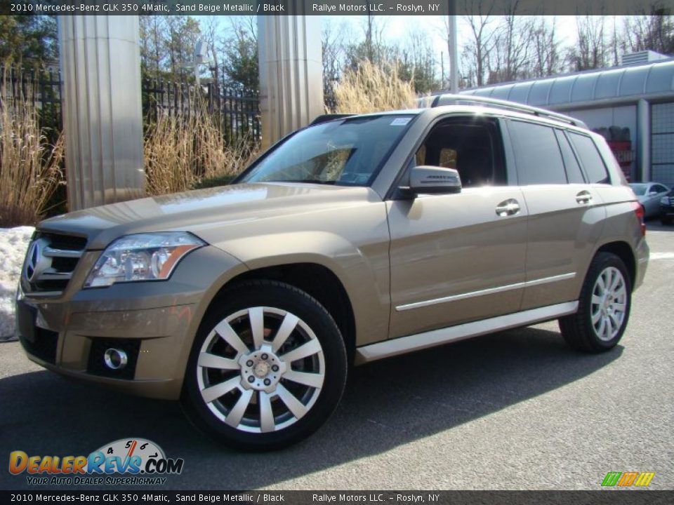 2010 Mercedes-Benz GLK 350 4Matic Sand Beige Metallic / Black Photo #1