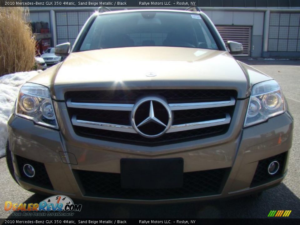2010 Mercedes-Benz GLK 350 4Matic Sand Beige Metallic / Black Photo #2