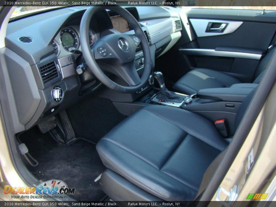 2010 Mercedes-Benz GLK 350 4Matic Sand Beige Metallic / Black Photo #10
