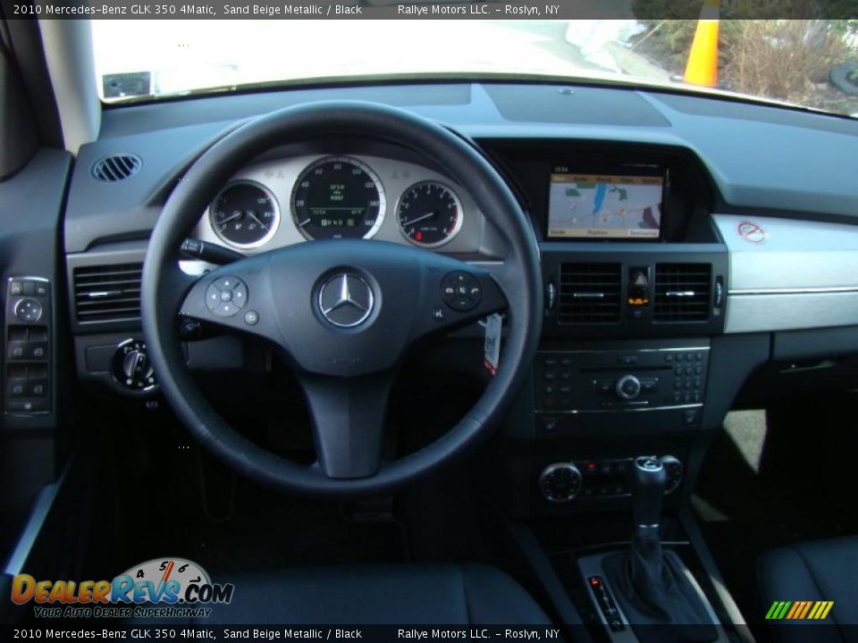 2010 Mercedes-Benz GLK 350 4Matic Sand Beige Metallic / Black Photo #12