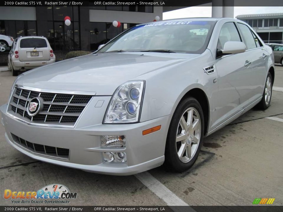 2009 Cadillac STS V8 Radiant Silver / Ebony Photo #1