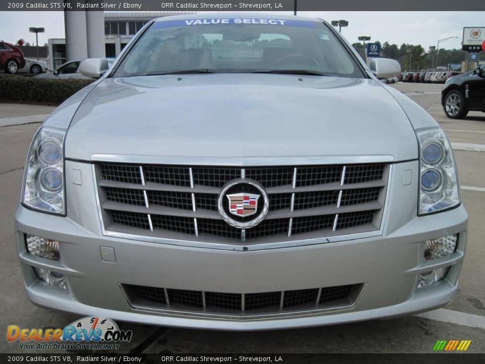 2009 Cadillac STS V8 Radiant Silver / Ebony Photo #5