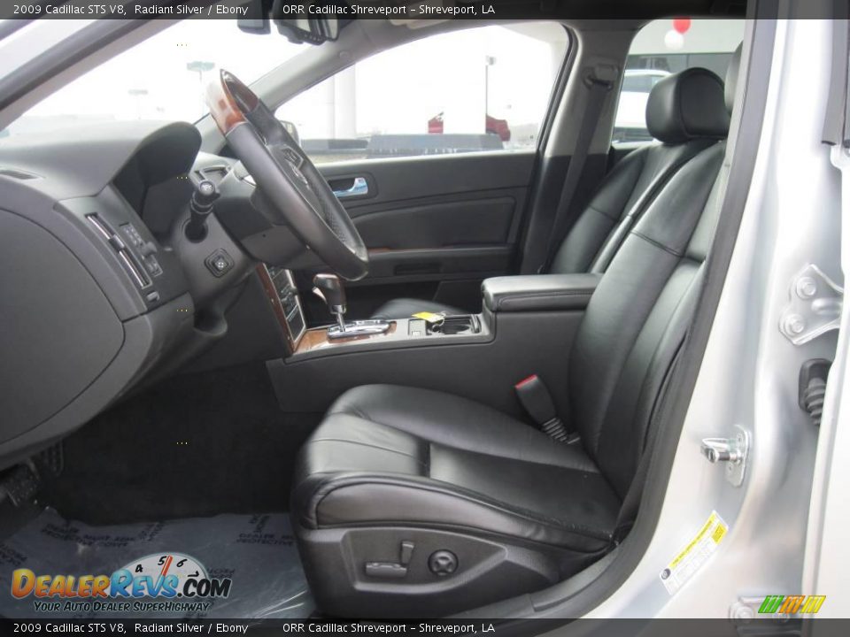 2009 Cadillac STS V8 Radiant Silver / Ebony Photo #9