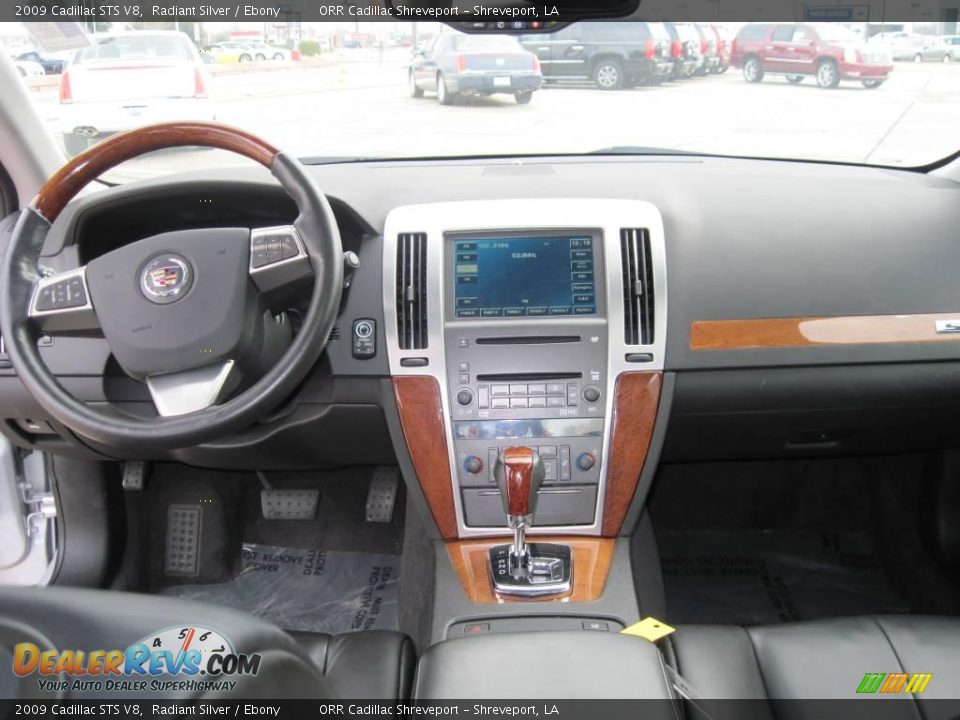 2009 Cadillac STS V8 Radiant Silver / Ebony Photo #11