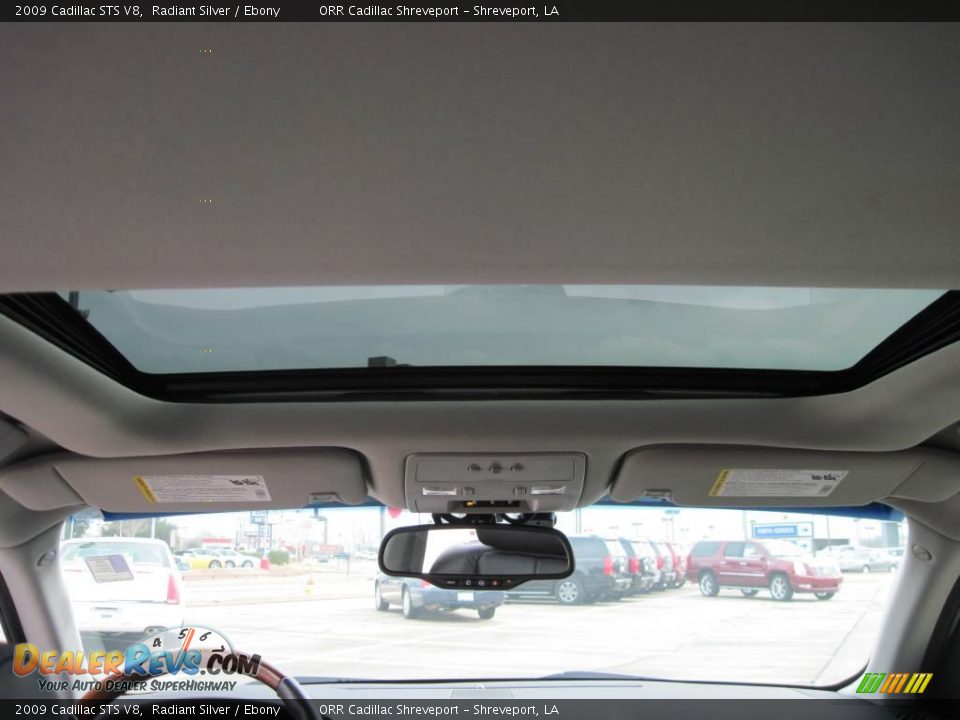 2009 Cadillac STS V8 Radiant Silver / Ebony Photo #12