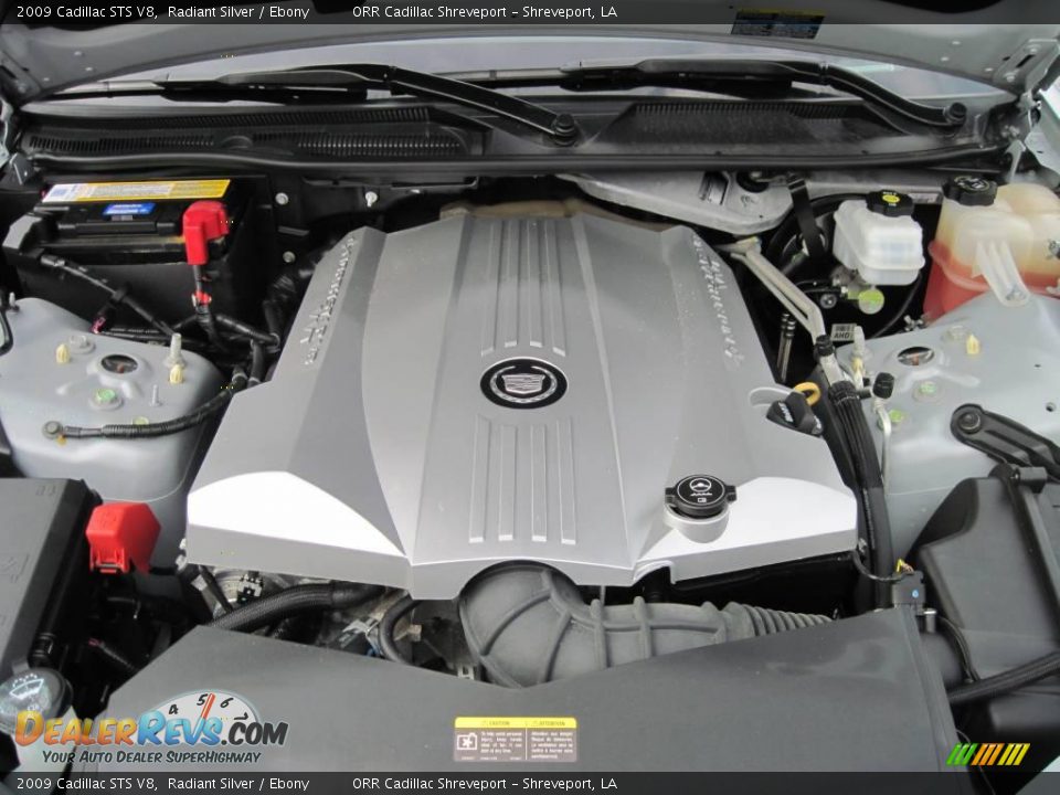 2009 Cadillac STS V8 Radiant Silver / Ebony Photo #15