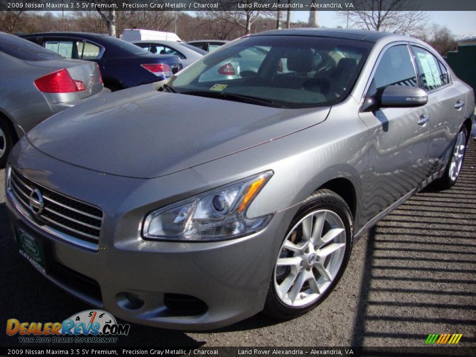 2009 Nissan Maxima 3.5 SV Premium Precision Gray Metallic / Charcoal Photo #1