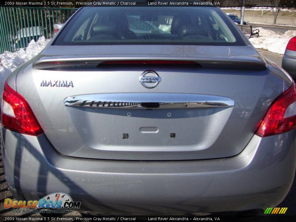 2009 Nissan Maxima 3.5 SV Premium Precision Gray Metallic / Charcoal Photo #4
