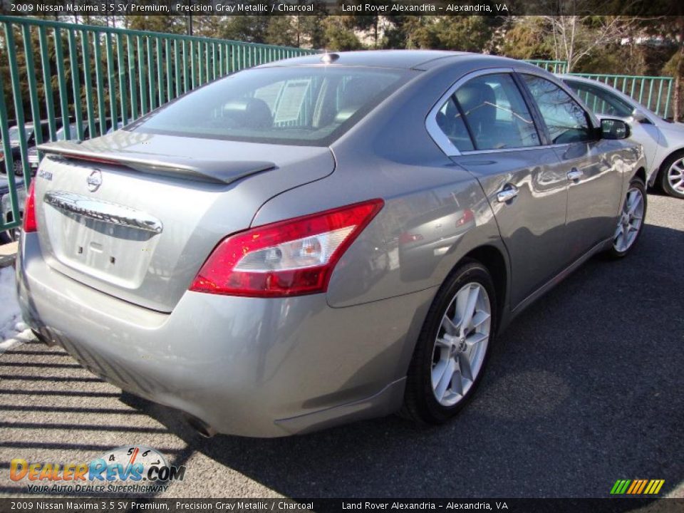 2009 Nissan Maxima 3.5 SV Premium Precision Gray Metallic / Charcoal Photo #5
