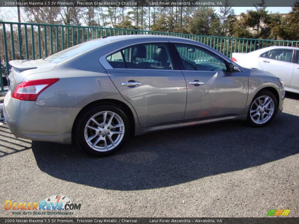 2009 Nissan Maxima 3.5 SV Premium Precision Gray Metallic / Charcoal Photo #7