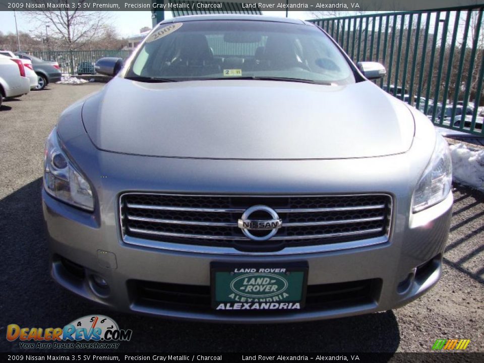 2009 Nissan Maxima 3.5 SV Premium Precision Gray Metallic / Charcoal Photo #9