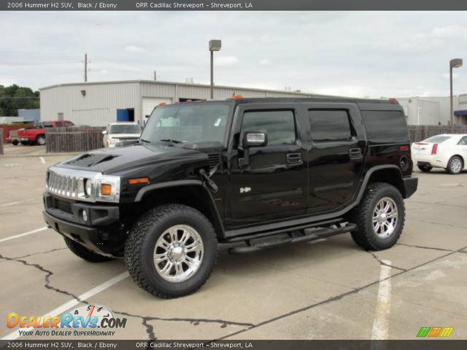 2006 Hummer H2 SUV Black / Ebony Photo #1