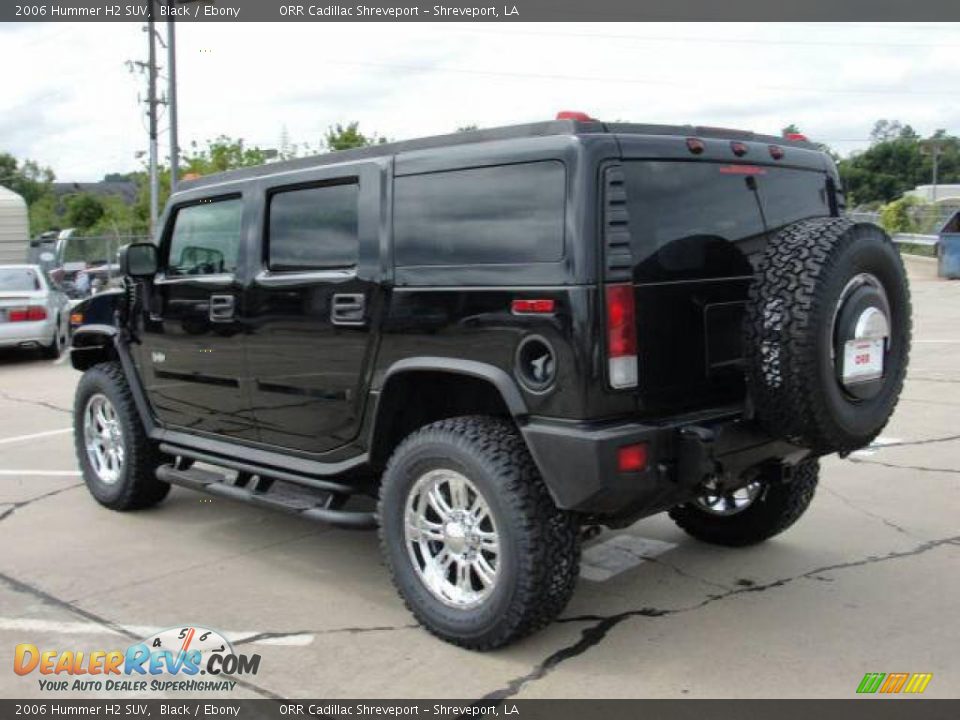 2006 Hummer H2 SUV Black / Ebony Photo #3