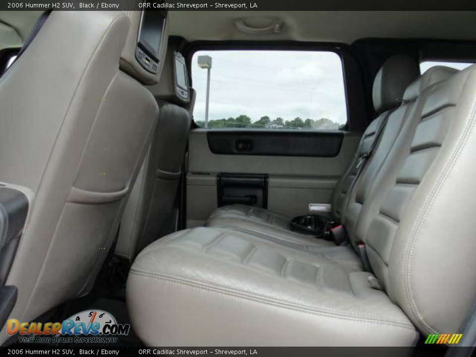 2006 Hummer H2 SUV Black / Ebony Photo #4
