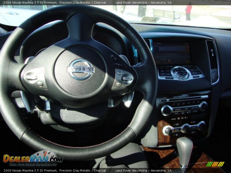 2009 Nissan Maxima 3.5 SV Premium Precision Gray Metallic / Charcoal Photo #12