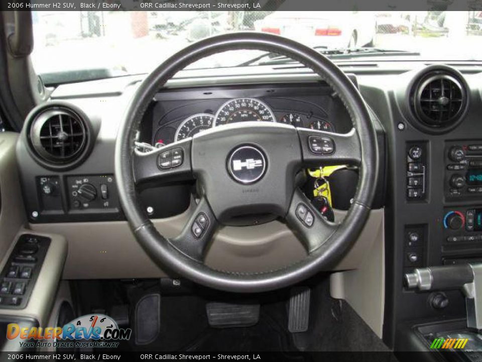 2006 Hummer H2 SUV Black / Ebony Photo #5