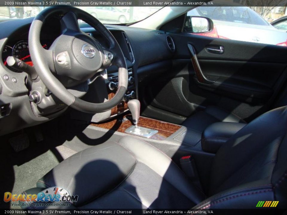 2009 Nissan Maxima 3.5 SV Premium Precision Gray Metallic / Charcoal Photo #15