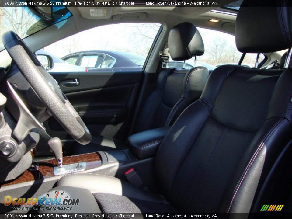 2009 Nissan Maxima 3.5 SV Premium Precision Gray Metallic / Charcoal Photo #16