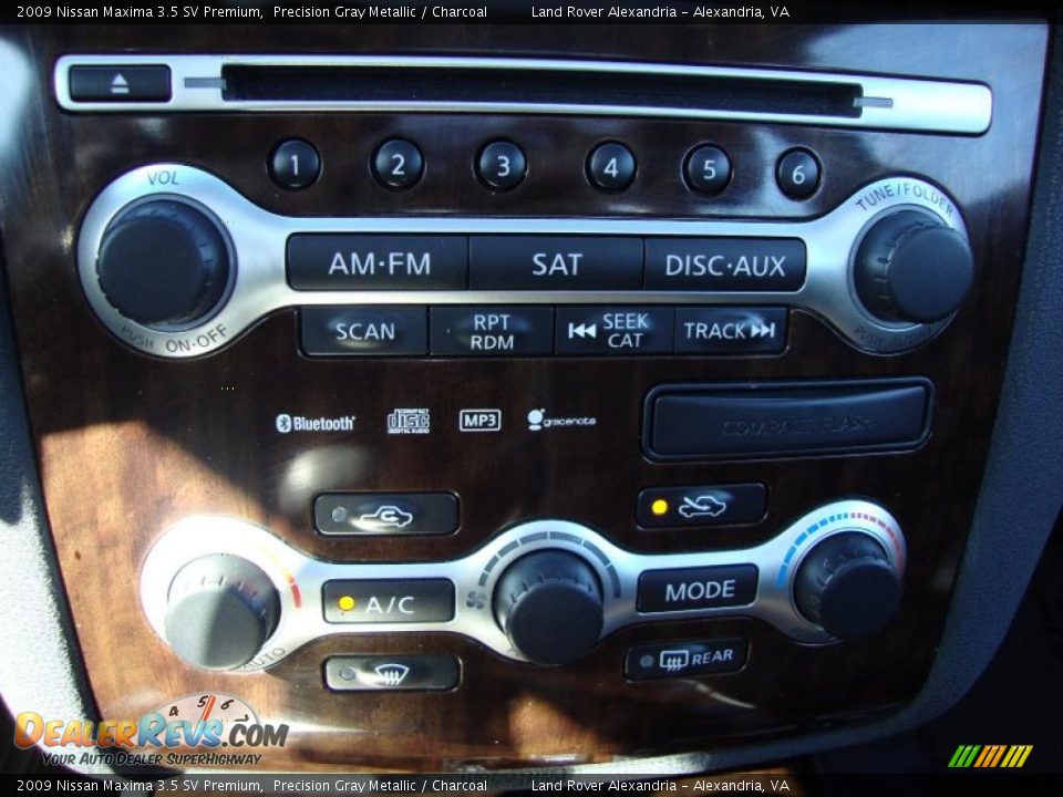 2009 Nissan Maxima 3.5 SV Premium Precision Gray Metallic / Charcoal Photo #20