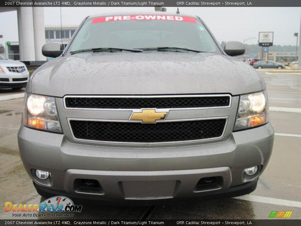 2007 Chevrolet Avalanche LTZ 4WD Graystone Metallic / Dark Titanium/Light Titanium Photo #5