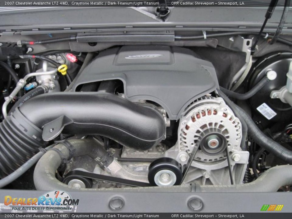 2007 Chevrolet Avalanche LTZ 4WD Graystone Metallic / Dark Titanium/Light Titanium Photo #14