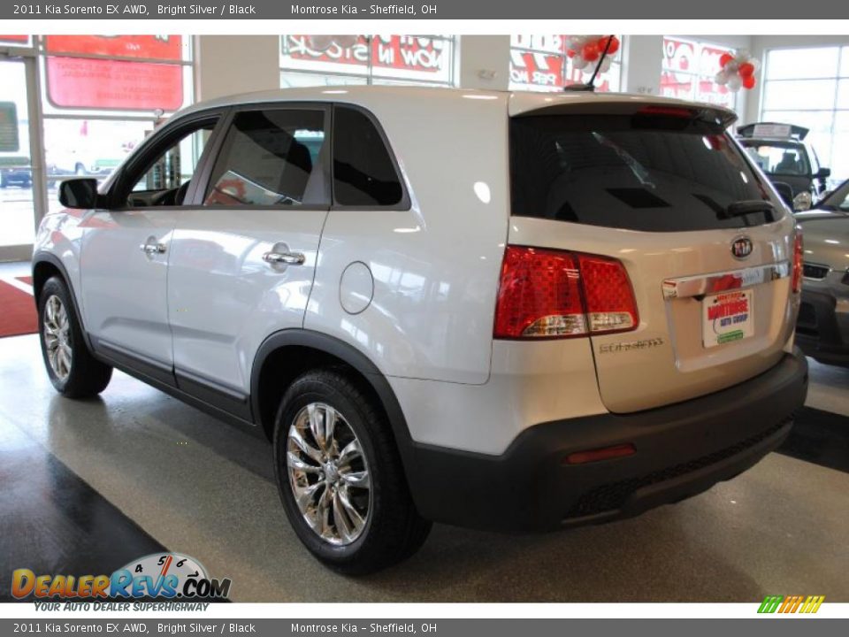 2011 Kia Sorento EX AWD Bright Silver / Black Photo #5